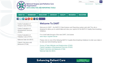 Desktop Screenshot of dart.nhpco.org
